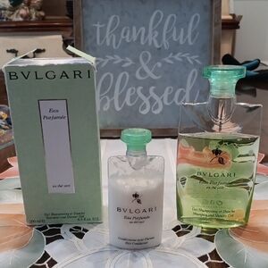 Bulgari Eau Parfumée au thé vert Shampoo And Shower Gel And Conditioner